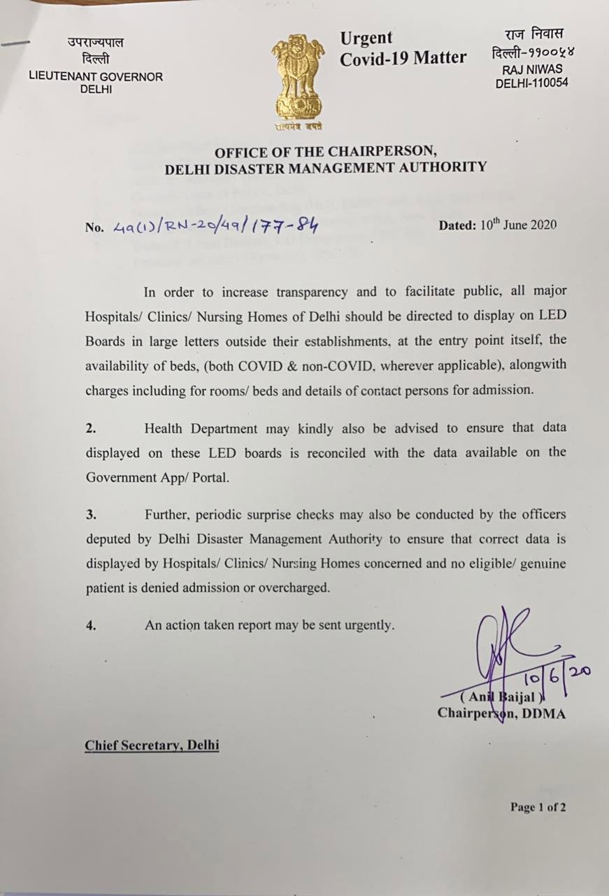 Delhi hospitals
