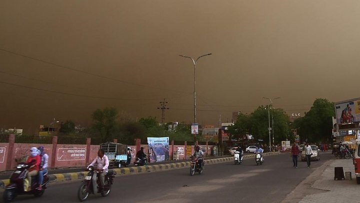 dust storms in india
