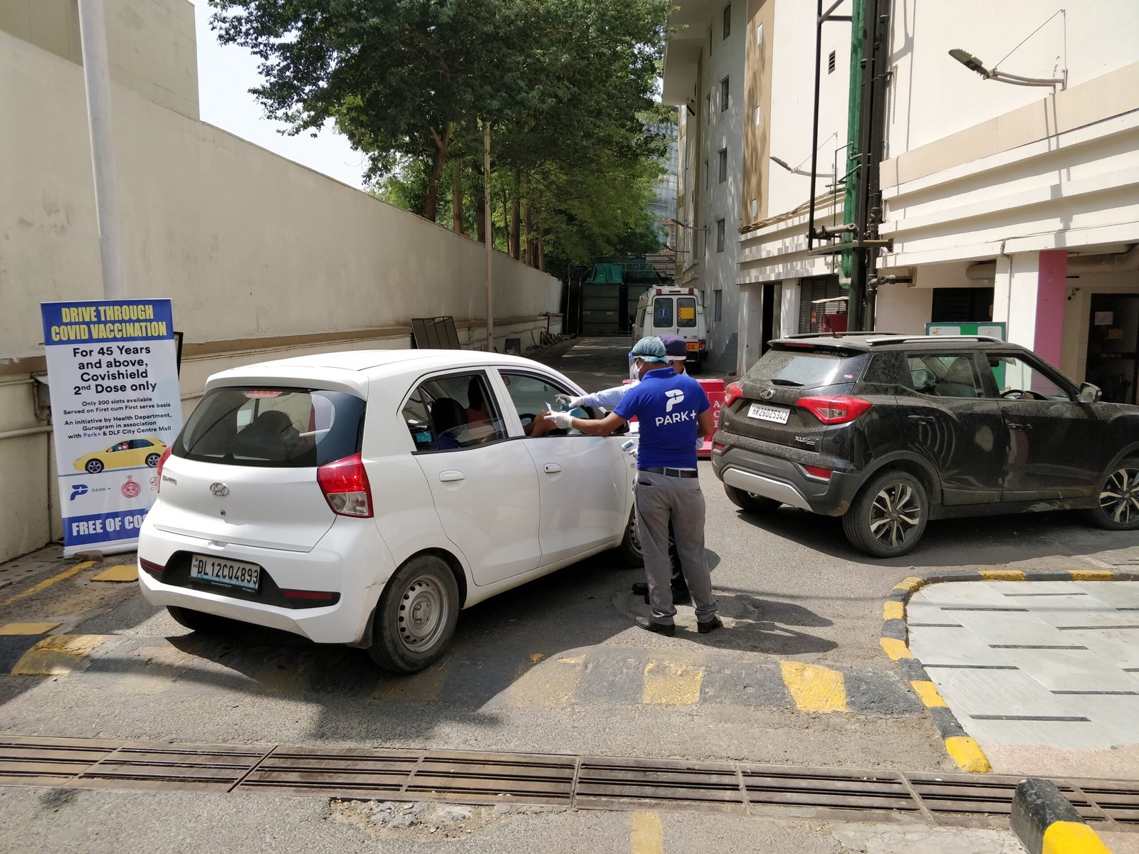 Park+ Drive-through Vaccination