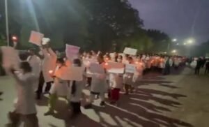 These doctors have been peacefully agitating to expedite NEET-PG Conselling 2021.