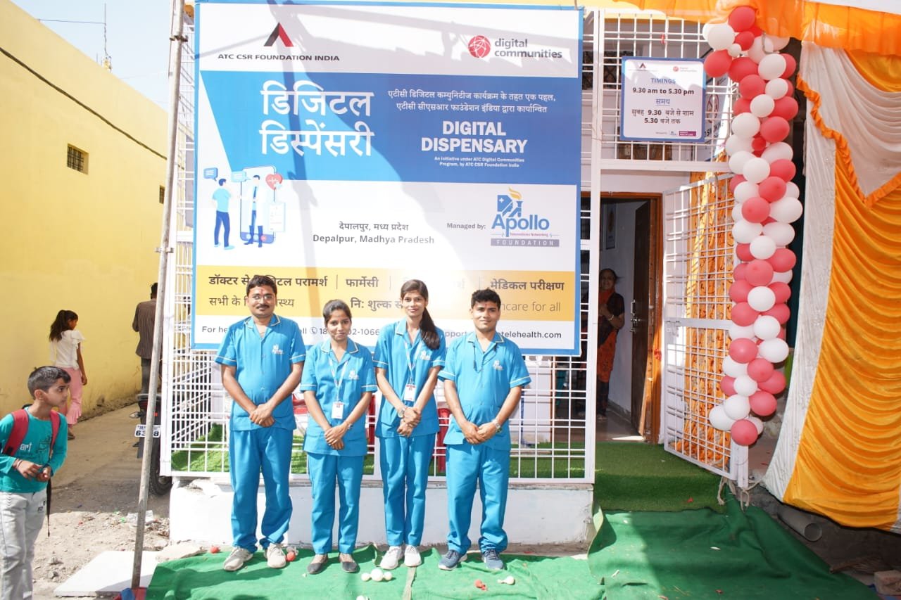 ATC CSR Foundation and Apollo Telemedicine Network Bring Telemedicine to Rural Madhya Pradesh