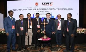 Dignitaries at the launch event of Indian College of Radiological Technology.