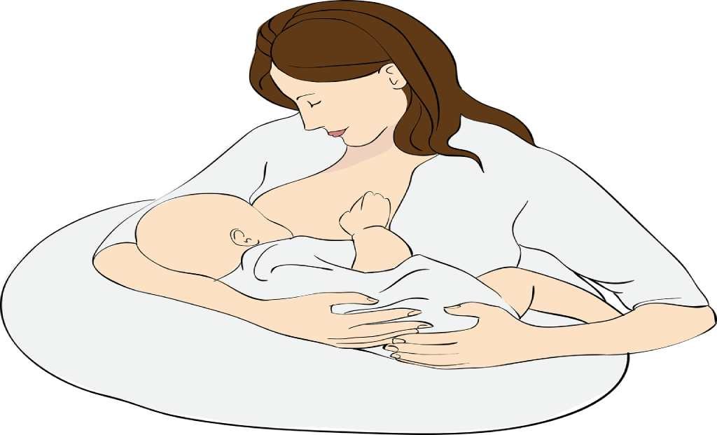 A mother must exclusively breastfeed her child at least until they are 6 months old.