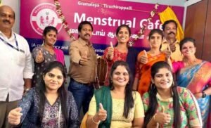 Damodaran said that the cafe has educational material and resources on menstrual health and hygiene.