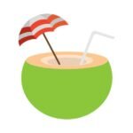 Coconut water is the clear fluid that is found in the center cavity of a young and green coconut.