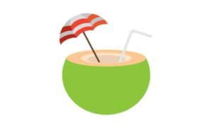 Coconut water is the clear fluid that is found in the center cavity of a young and green coconut.