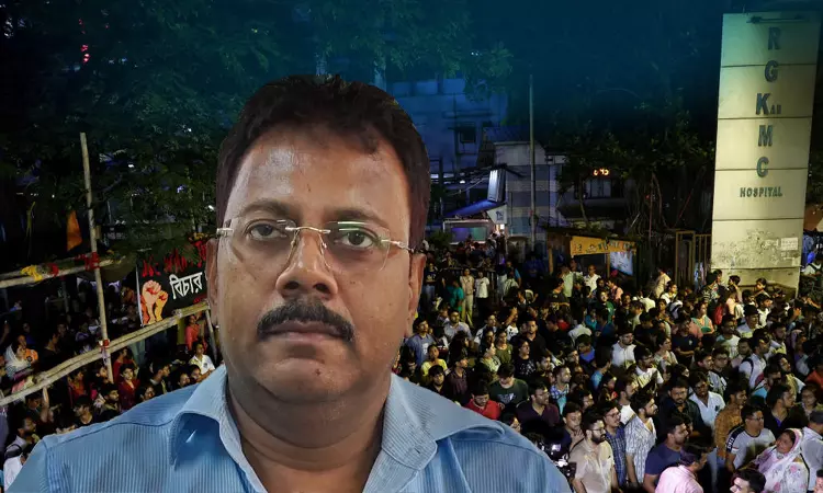 Ex-RG Kar principal Sandip Ghosh.